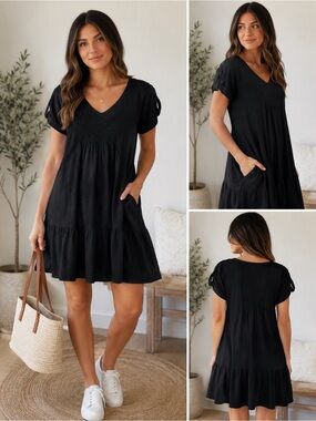 Anthropologie Blue Shift Dress
